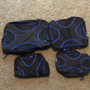 4 piece suitcase packing cubes